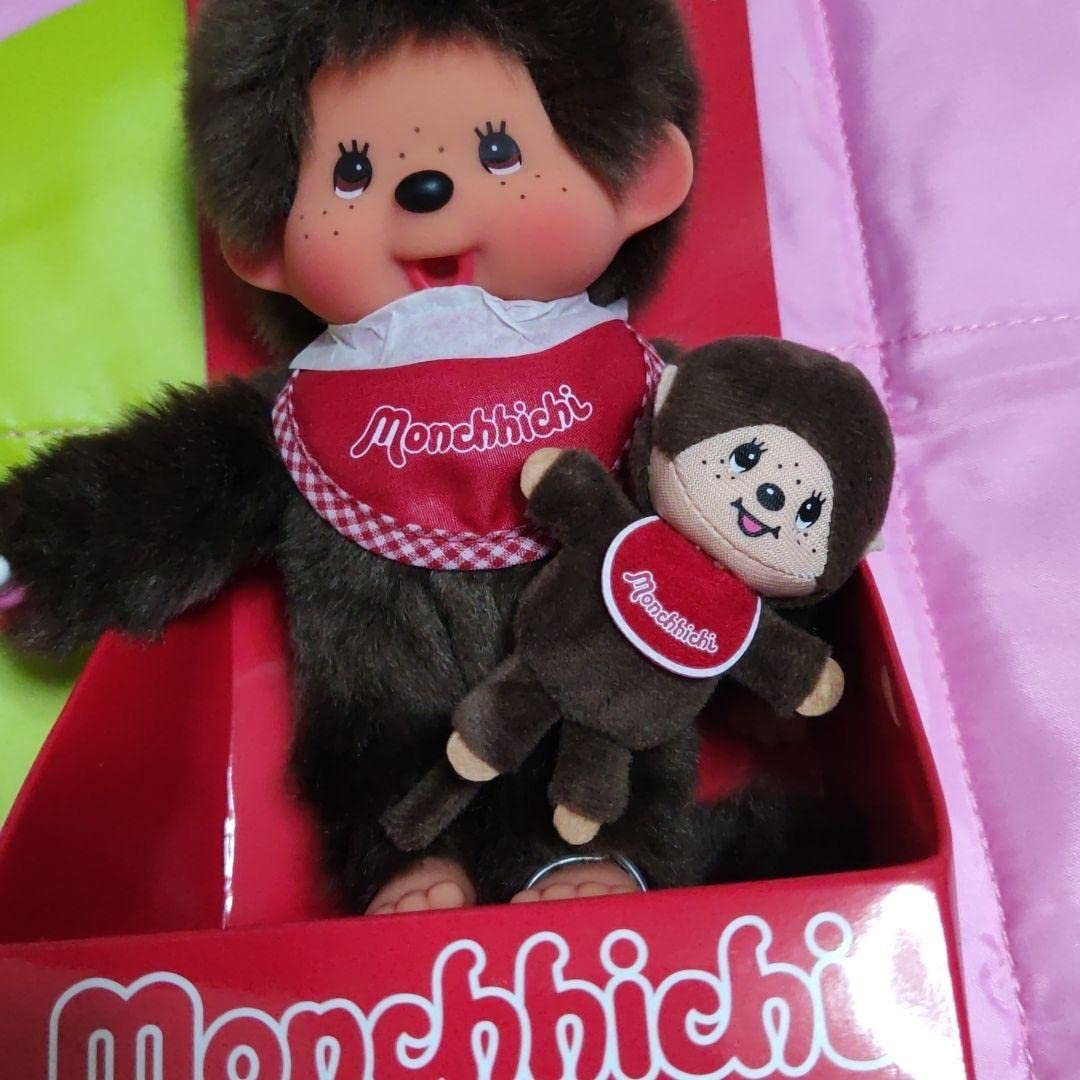 海外限定モンチッチ スノー白色 Sサイズ サクラピンク色S サイズ 2体セット